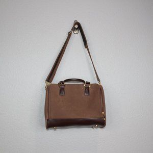 Vintage Diane Von Furstenberg Brown Weekend Bag